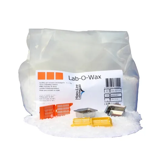 OEM ODM Custom Pathology Slide Inbedding Paraffin Wax gebruikt voor medisch laboratorium
